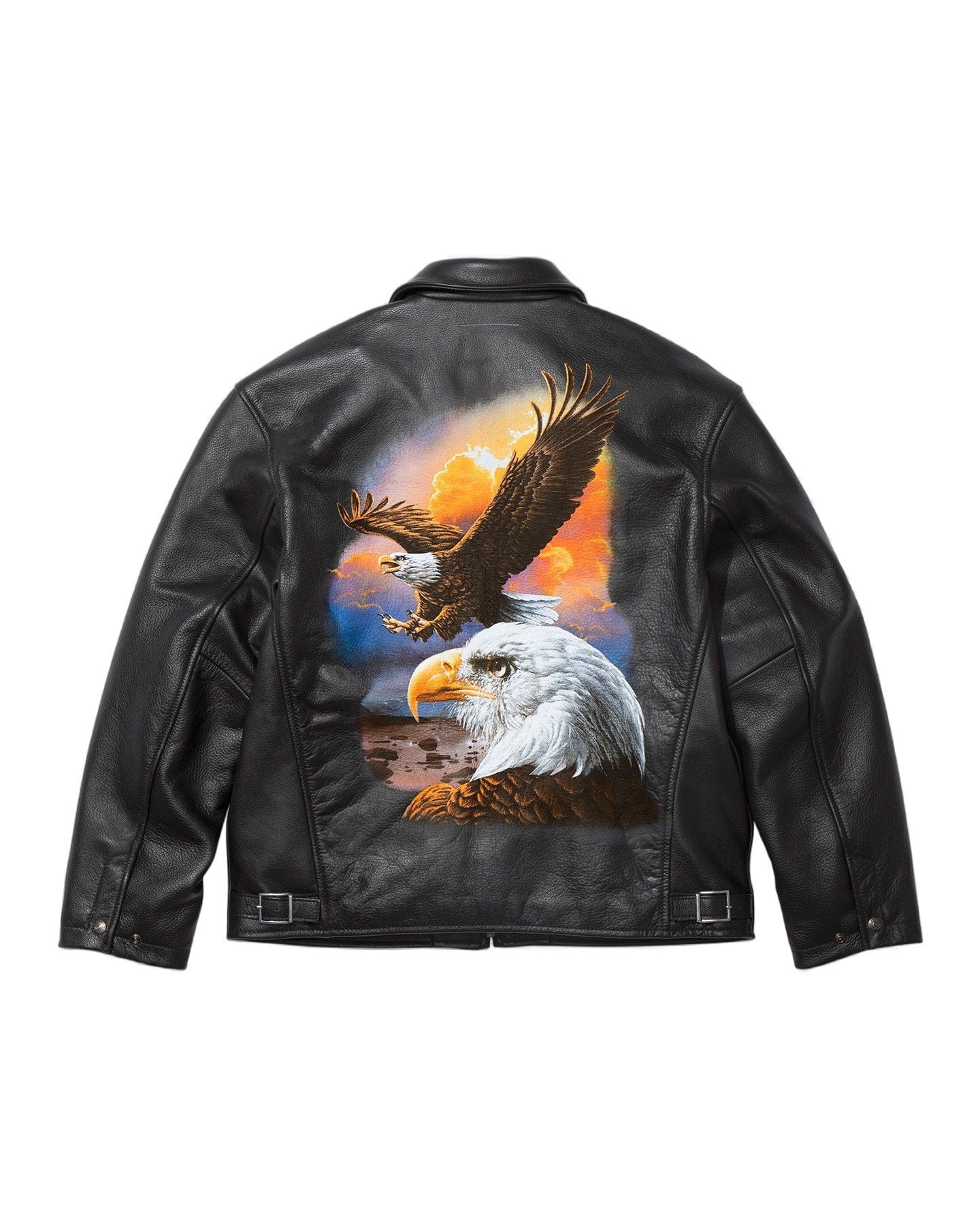 Supreme®/MM6 Maison Margiela Schott® Eagle Leather Jacket